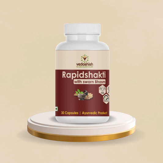 Rapid Shakti Capsule Ayurvedic Vitality & Strength Formula