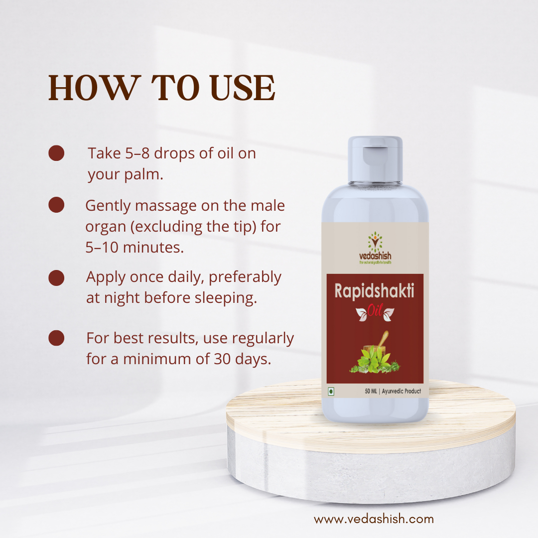 Rapid Shakti Oil – Ayurvedic Performance Booster