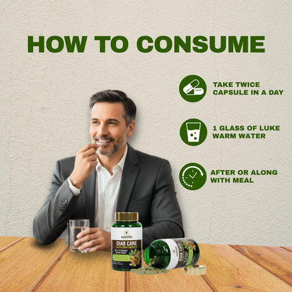 Vedashish Diab Care | Ayurvedic Blood Sugar Support