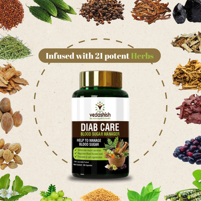Vedashish Diab Care | Ayurvedic Blood Sugar Support
