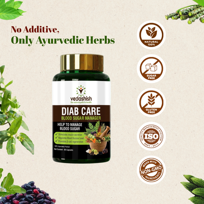 Vedashish Diab Care | Ayurvedic Blood Sugar Support